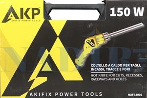 COLTELLO A CALDO AKIFIX 150W-LAMA CM.15