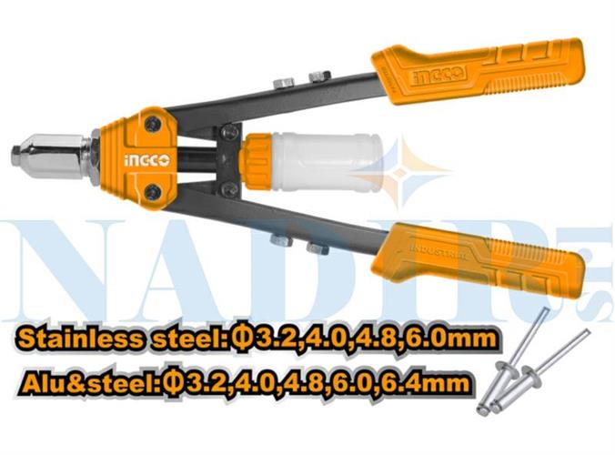 RIVETTATRICE DI POTENZA INGCO MM.330 RIVETTO MASSIMO ø6MM
