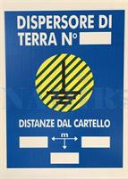 CARTELLO POLIONDA CM.60X40 DISPERSORE TERRA