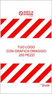 PANNELLO DIVIETO AFFISSIONE CM.180X100 PERSONALIZZABILE CF.250PZ
