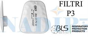 COPPIA FILTRI P3 SEMI-MASCHERA PROFESSIONALE BLS ART.201-3C