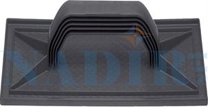 FRATTAZZO COMUNE PLASTICA NERA UNIBLOCK CM.26X42