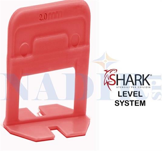BASE LIVELLANTE SLS SYSTEM H.13-20 FUGA MM.2.0 ROSSA BUSTA 250PZ