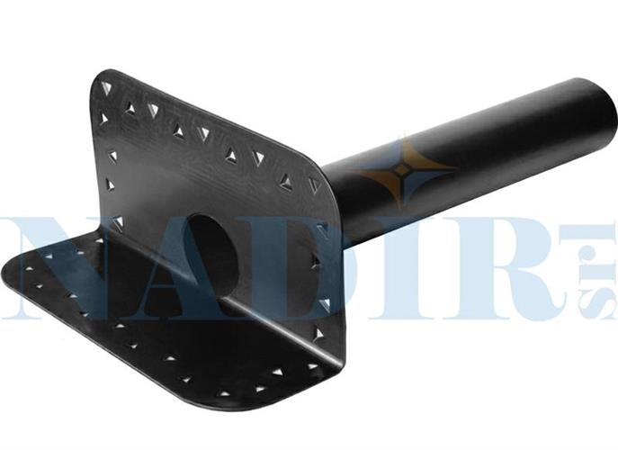 BOCCHETTONE AD ANGOLO IN PVC SCARICO ø 120