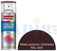 SPRAY ACRILICO ROSSO VINO AMARANTO RAL 3005 ML.400