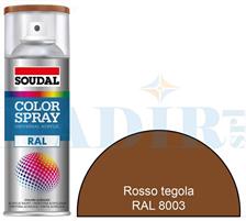 SPRAY ACRILICO LATTONERIA ROSSO TEGOLA RAL8003 ML.400