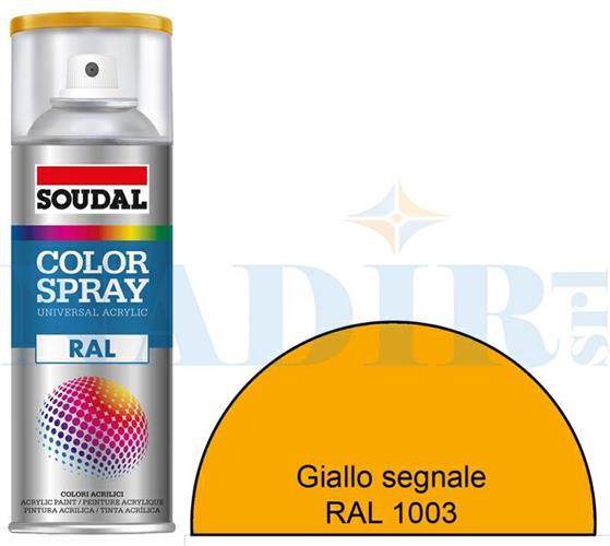SPRAY ACRILICO GIALLO SEGNALE RAL1003 ML.400