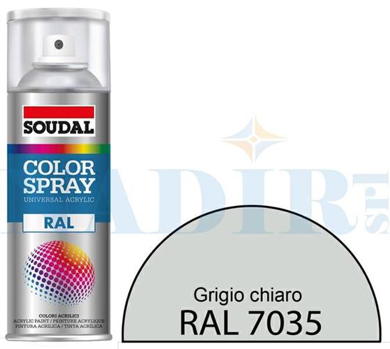 SPRAY ACRILICO GRIGIO CHIARO RAL7035 ML.400