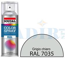 SPRAY ACRILICO GRIGIO CHIARO RAL7035 ML.400