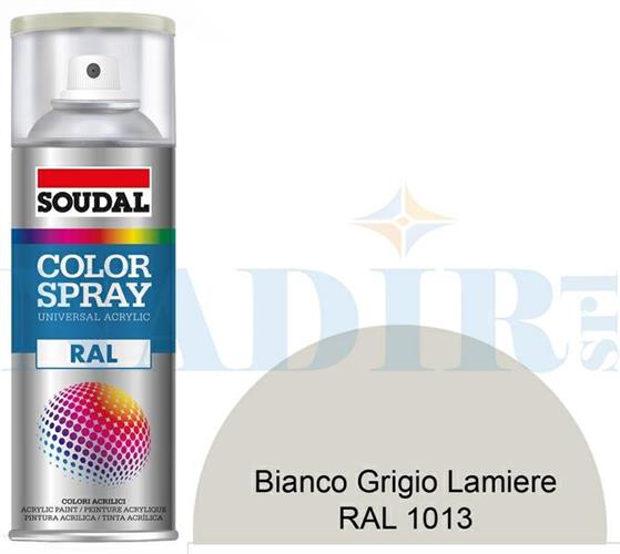 SPRAY ACRILICO LATTONERIA BIANCO-GRIGIO LAMIERE RAL9002 ML.400