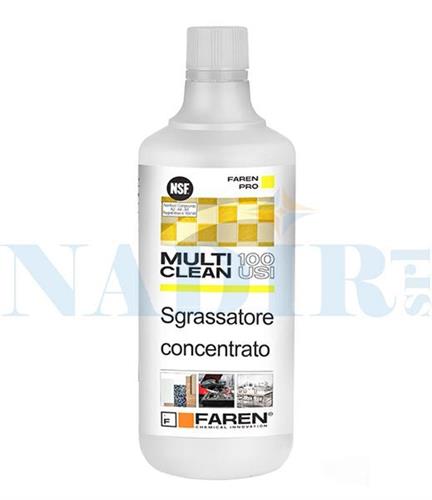 DETERGENTE SGRASSATORE FAREN 100 USI CONCENTRATO LT.1