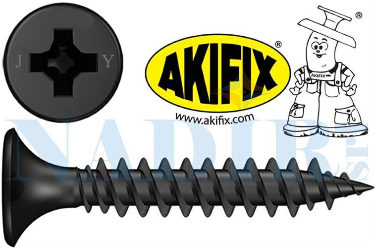 VITE AUTOFILETTANTE DOPPIA PUNTA JY AKIFIX ø 3,5X55 CF.1000PZ