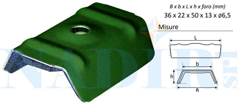 CAPPELLOTTO VERDE MUSCHIO GRECA 20 CON GUARNIZIONE IMBALLO PZ.100