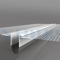 PROFILO DILATAZIONE LINEARE SHLD-NH IN PVC CON RETE CM.250