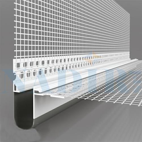 PROFILO DILATAZIONE ANGOLARE SHLD-NH IN PVC CON RETE CM.250