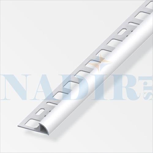PROFILO JOLLY TONDO ALLUMINIO ARGENTO SATINATO H.12.5 CM.250