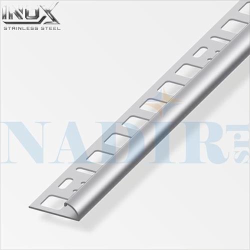PROFILO JOLLY TONDO INOX LUCIDO H.12.5 CM.250