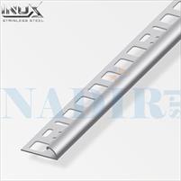 PROFILO JOLLY TONDO INOX LUCIDO H.12.5 CM.250