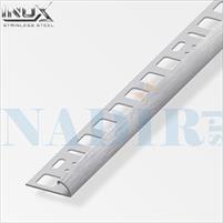 PROFILO JOLLY TONDO INOX SPAZZOLATO SATINATO H.10 CM.250