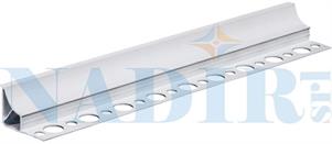 STAMPLAST PROFILO SGUSCIO PVC BIANCO H.10X260CM