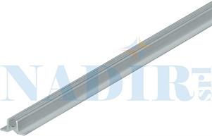 GIUNTO DILATAZIONE GRIGIO SILICONE TRASP. MM.14X8X250CM C517GT