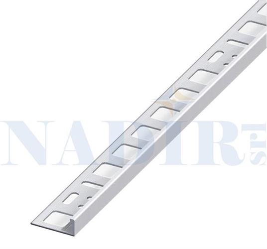 PROFILO L TERMINALE ALLUM. H10 BRILLANTATO LUCIDO CM.250