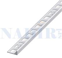 PROFILO L TERMINALE ALLUM. H10 BRILLANTATO LUCIDO CM.250
