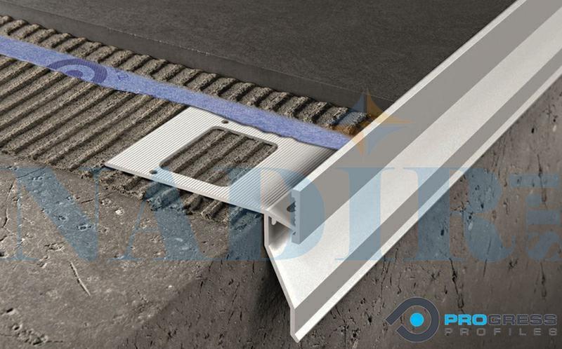 PROFILO TERRAZZE PROGRESS PROTERRACE GRIGIO CHIARO H.10X270CM