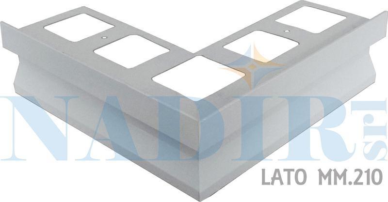 PROGRESS PROFILES ANGOLO ESTERNO PROTERRACE GRIGIO CHIARO