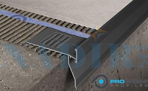 PROFILO TERRAZZE PROGRESS PROTERRACE GRIGIO ANTRACITE H.10X270CM