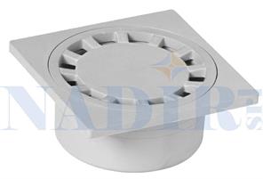 CHIUSINO SIFONATO CM.20X20 SCARICO CENTRALE ø75-80-100-110