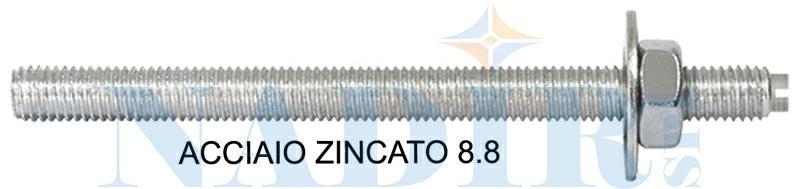 BARRETTA FILETTATA 8.8 X BUSSOLA RETINATA M16X175