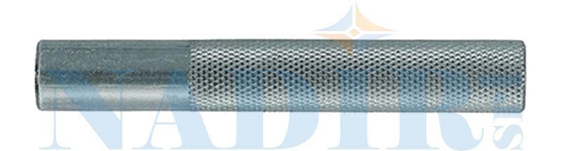 BUSSOLA ACCIAIO ZINCATA CON FILETTO INTERNO M8 ø12X80