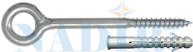 GOLFARE PONTEGGI OCCHIOLO ø23-255/230 CON TASSELLO NYLON ø14X100