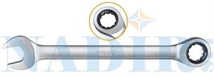 CHIAVE COMBINATA CRICCHETTO INGCO CR-V MM.15