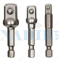 INSERTO PER CHIAVI A BUSSOLA ATTACCO 1/4 X M 1/4+3/8+1/2