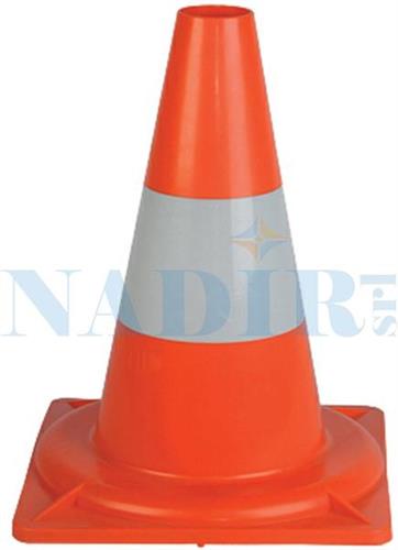 CONO SEGNALETICO POLIETILENE CM.33