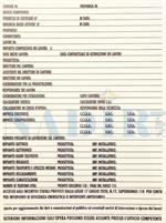 CARTELLO CONCESSIONI EDILI CM.80X60 POLIONDA MONOCOLORE
