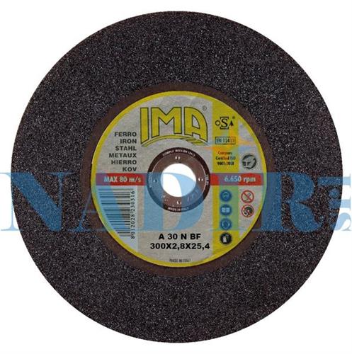 DISCO ABRASIVO IMA ø300X4 FORO ø30MM TRONCATRICE FISSA