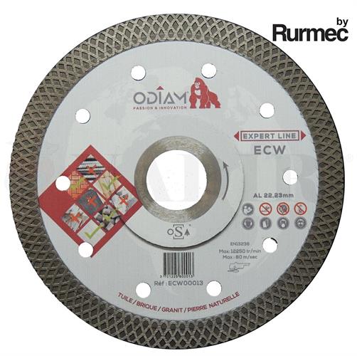 DISCO DIAMANTATO LASER GRES ø115X1.2 ODIAM by RURMEC