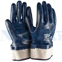 GUANTO NBR BLU TG.10 TUTTO SPALMATO CON MANICHETTA