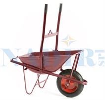 CARRIOLA PROFESSIONALE SALDATA PESANTE VERNICIATA RIBALTABILE LT.75