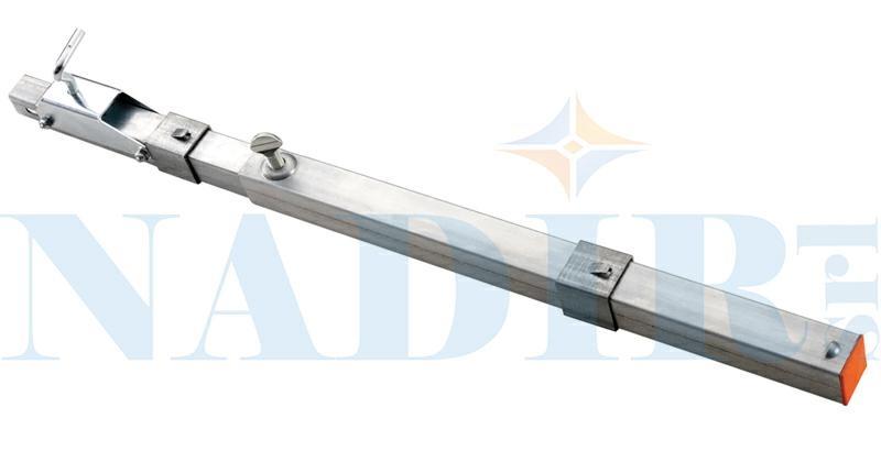 REGOLA A MOLLA CSC PER PARETI ZINCATA CM.220-330 CON PEDALE