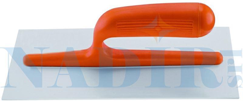 FRATTONE LISCIO MANICO PVC LAMA PLASTICA MM.12X28