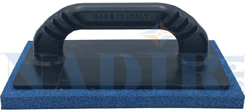 FRATTONE SPUGNA BLU MM.240X100 SUPPORTO ABS