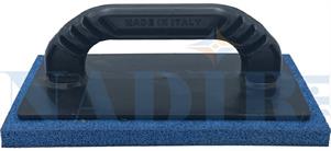 FRATTONE SPUGNA BLU MM.240X100 SUPPORTO ABS