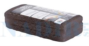 KIT 3 TAMPONE RAIMONDI FELTRO MARRONE CM.25X12X2 ALTA ABRASIVITA