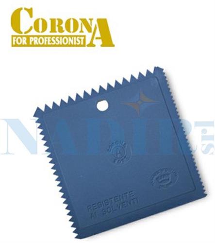 SPATOLA CORONA DENTATURE MISTE TAGLIO V ART.SCQ-A