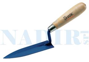 CAZZUOLINO SHARK MANICO LEGNO PUNTA FOGLIA OLIVO CM.14