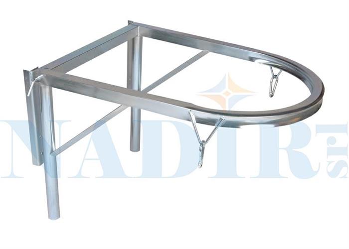 SUPPORTO ACCIAIO PER TRAMOGGIA SCARICA DETRITI ICS TOP QUALITY